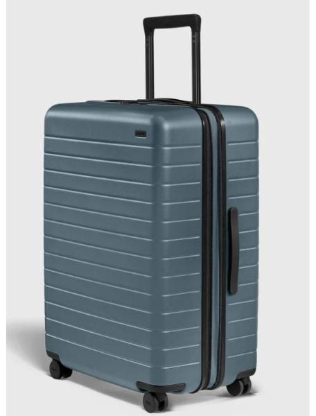 Away Lg Flex Expandable Suitcase, Coast Blue - Original MSRP $99