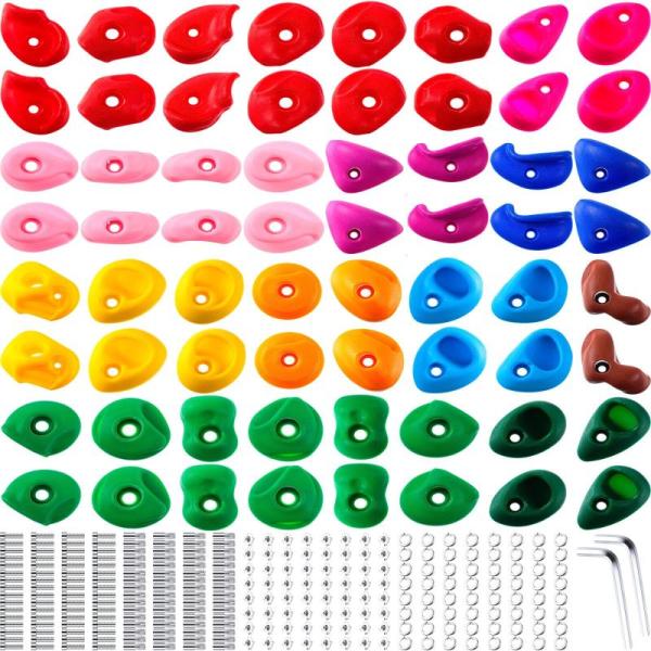 Toy- SRANWOW Giant Teddy Bears, Liliful 64pcs Rock Climbing Hold Set, Hayiwel Pool Games Sets, Water Guns -MSRP $24,459