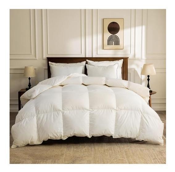 BPC Heavyweight Organic Feather Comforter Oversized King, XL Inflatable Swimming Pool w/Seats, Bedsure - MSRP $1,349