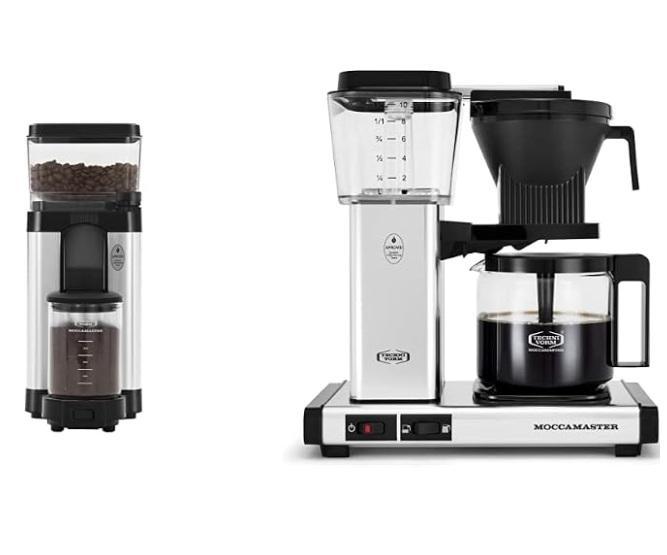 Technivorm Moccamaster 49520KM5 Burr Coffee Maker, MIULEE 24x24 Navy Outdoor Seat Cushion, Air Compressor - MSRP $1,383