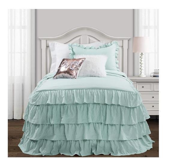Lush Decor Allison Ruffle Skirt Bedspread, Cordless Handheld Pool Vacuum, ZOOMBROS Towable Tube, Bedusre - MSRP $2,416