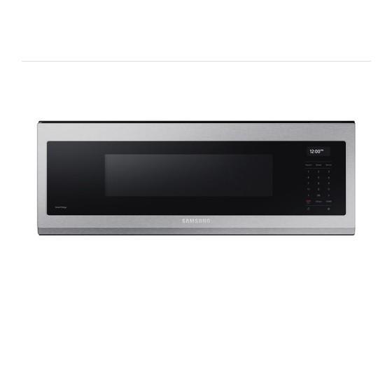New - Samsung 1.1 Cu. Ft. Stainless Over-the-Range Smart Microwave - MSRP $481