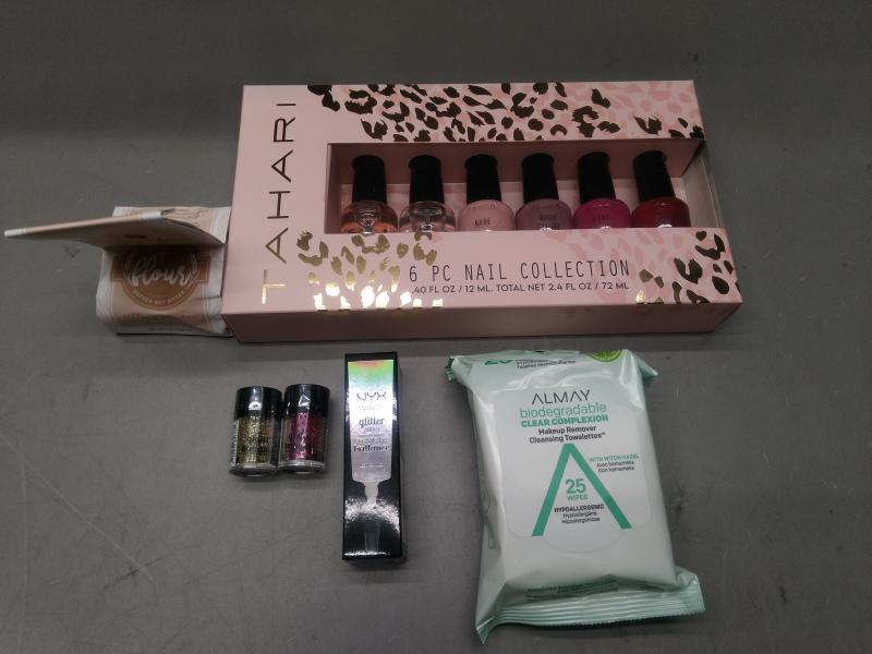 Health & Beauty - NYX Professional Makeup, Almay Clear Complexion Makeup, Tahari 6 Pc Nail Collection - MSRP $2,907