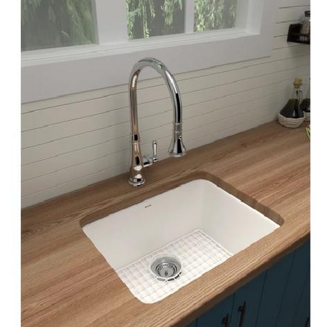 Rohl 6347-00 Fireclay Kitchen Sink - MSRP $1,019