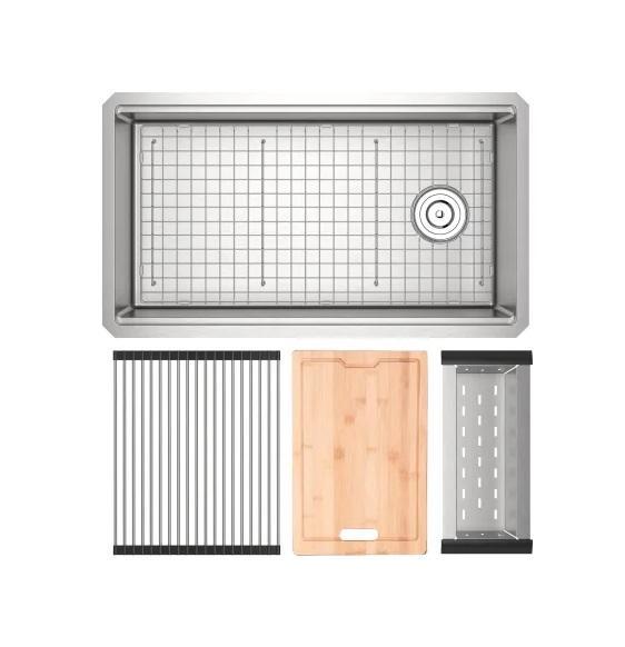 Rohl RUWUM3319WSSB Kitchen Sink - MSRP $1,589
