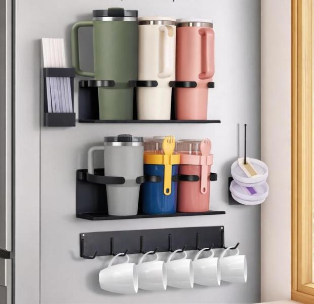 Kitchen - HAMARA Fiber-Steel Magnetic Stanley Cup Holders, SUNHAIXIA Rechargeable Electric Juicers - MSRP $5,114