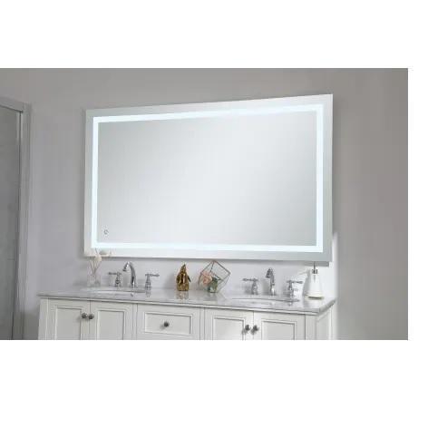 Elegant Lighting MRE13660 Frameless Bathroom Wall Mirror - MSRP $938