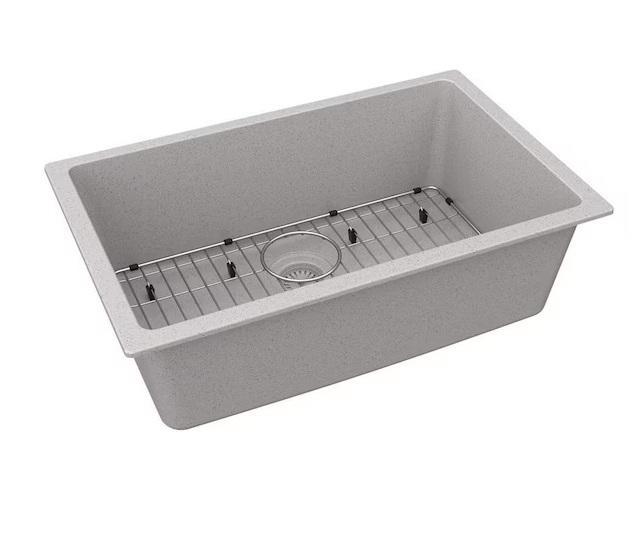 Plumbing- Elkay Quartz Classic Kitchen Sink, Pegasus, KeonJinn, Glacier Bay, AprilAire, Nordic Pure - Est Retail $2,475