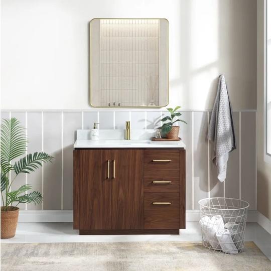 Miseno MV-NM-705742-NW-GW Vanity Set - MSRP $953