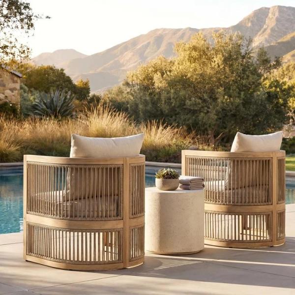 Furniture - Brecht Lounge Chairs, Kylo Dining Table, Honbay Molit Sectional - MSRP $3,343