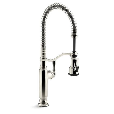 Kohler K-77515-SN Pre-Rinse Kitchen Faucet - MSRP $1,063