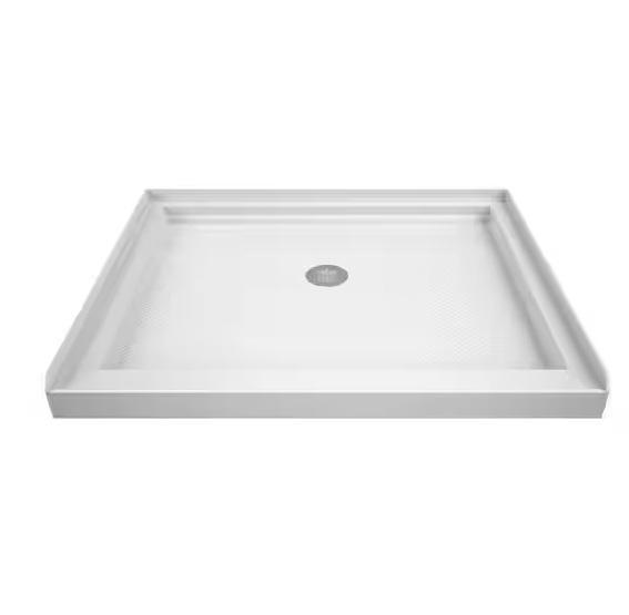 Kitchen & Bath - DreamLine SlimLine Alcove Shower Pan Base, Bootz Industries Bootzcast Soaking Tub - Est Retail $1,868