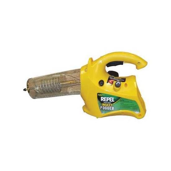 Repel Insect Fogger, Commercial Rotating Waffle Iron, Gadfish Portable Tetherball Set - MSRP $1,755
