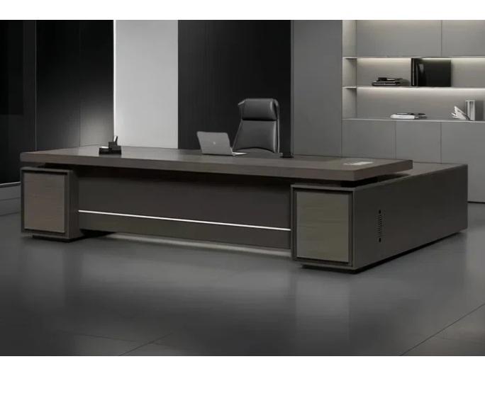 Housewares - Two-Sided Cabinet Luxury Modern Grey Desk, Winslow 46"Wx35"Dx74"H Sliding Frameless Shower - MSRP $5,133