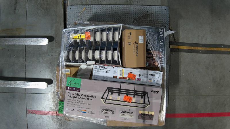 Lighting & Electrical - Flint Garden, Feit Electric, LNC, HDC, HUOKU, LamQee, Oaks Aura, Hampton Bay -Est Retail $3,387