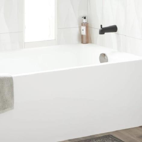 Signature Hardware SHSKS6032RWH Soaking Bathtub - MSRP $869