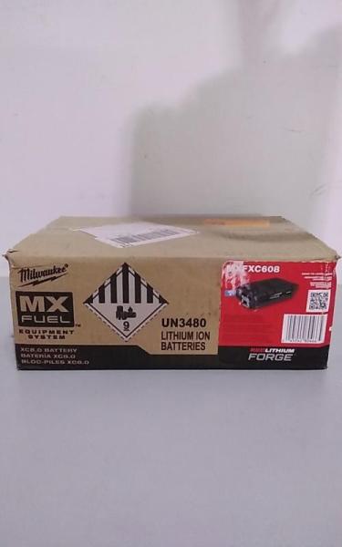 Milwaukee MX FUEL REDLITHIUM FORGE XC8.0 Battery Pack - MSRP $749