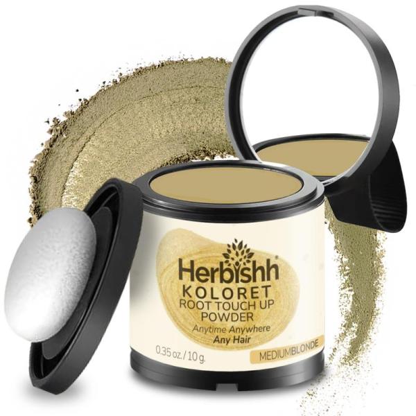 Beauty- Herbishh Koloret Root Touch-Up Powders, UIOOIU 2pc Lace Wig Grip Caps, RENJOING Clip-in Extension -MSRP $10,217