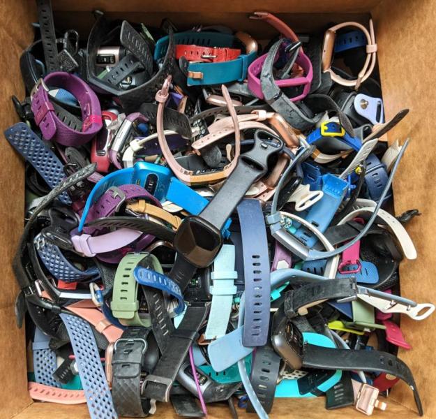 Mixed Fitbit Smartwatches, 200 Units, Refurb, MSRP $30,000