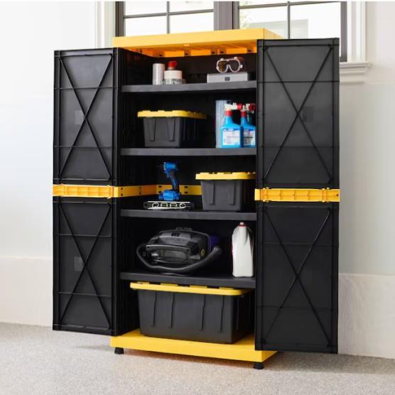Home Improvement - Project Source Commander Cabinet, Kobalt String Trimmer, Capeview Fandelier - MSRP $3,159