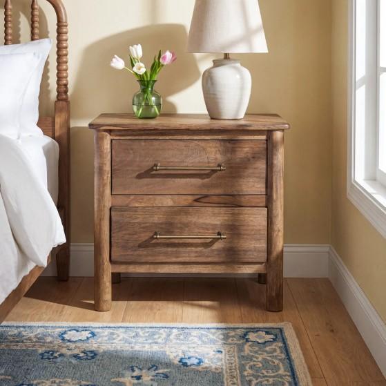 Home Decor - Quinn Nightstand, Marzana Travertine Floor & Wall Tile, and More  - MSRP $1,100