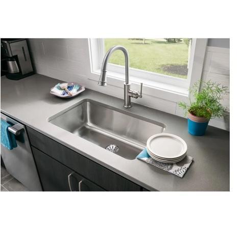 Elkay ELUH281610PD Stainless Steel Kitchen Sink - MSRP $1,046