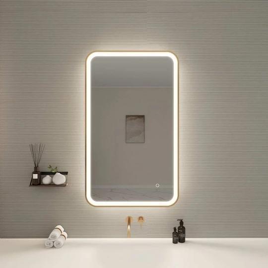 Elegant Lighting MRE6A2440SG Wall Mounted Bathroom Mirror - MSRP $510