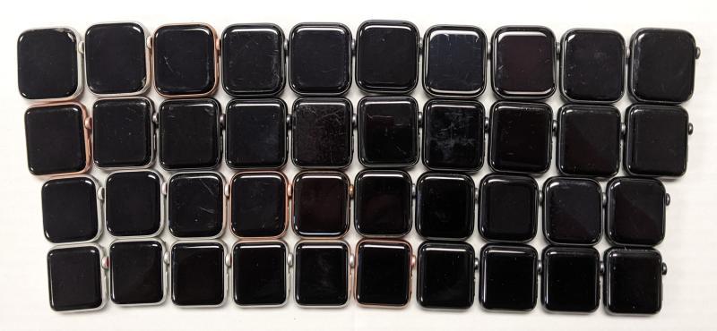 Apple Watch Series 4, 3, 2, & More- 38-44mm, 102 Units, MSRP $44,250