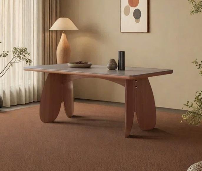 Housewares - Sintered Stone Unique Dining Table, Cassidy 7" Shower Wall Trim, Weymouth One-Handle Faucet - MSRP $7,855