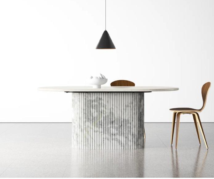 Furniture - Holloman Dining Table Base & Sabriel Dresse6 Dra Box - MSRP $1,767