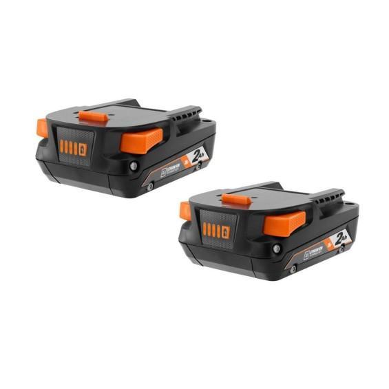 Ridgid 18V Compact Lithium-Ion Battery ( 2-Pack) - MSRP $119
