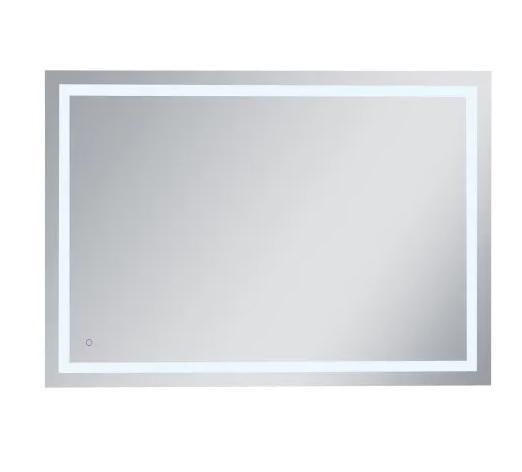 Elegant Lighting MRE14260 Frameless Bathroom Wall Mirror - MSRP $1,034