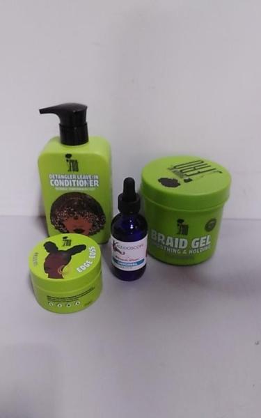 Health & Beauty - Kaleidoscope Miracle Drops Extra Strength, Pardon My Fro Edge Boss Gel- MSRP $5,456