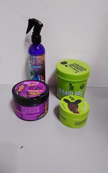 Health and Beauty - Kaleidoscope Miracle Drops, Pardon My Fro Hair Gel, Da Brat Slick Gel - MSRP $6,547