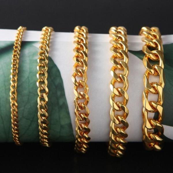 18K Gold-Plated Bracelets