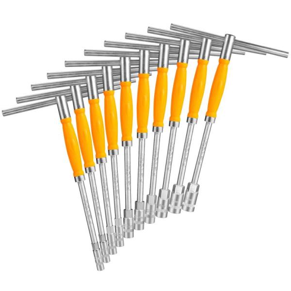 Tools - TIANZHENGLIZHI Dock Door Gates Parapet Anchor, zhax 10pc T-Handle Socket Wrench Set, Pipe Clamps - MSRP $2,686