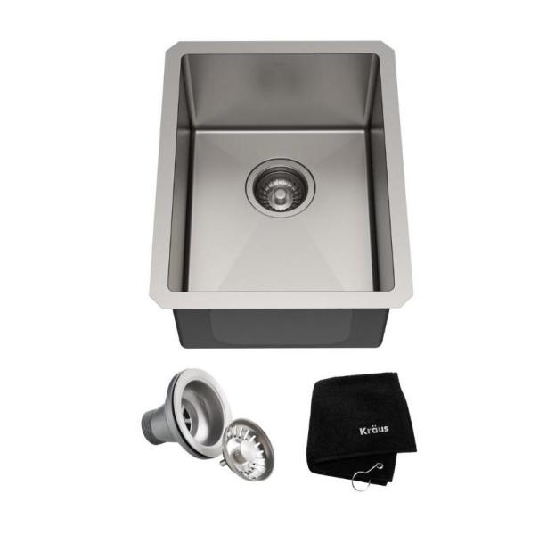 Kraus Undermount Single Bowl Kitchen Bar Sinks - MSRP $13,440