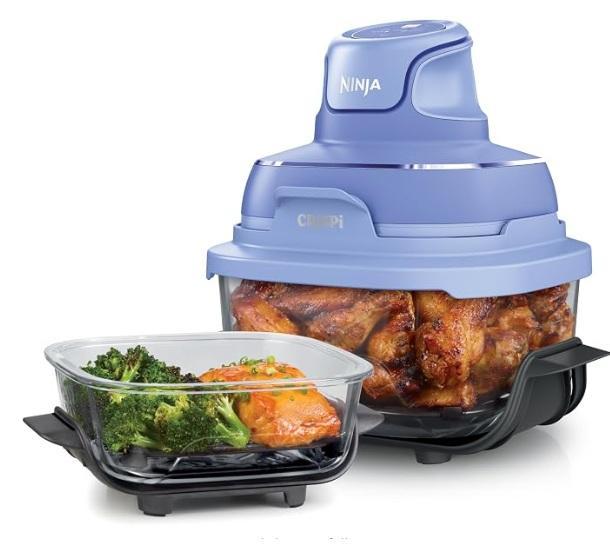 Ninja Crispi Glass 4n1 Air Fryer, Folding Card Table & Chair Set of 5, Cuisinart Coffee Maker, Lawn Mower - MSRP $1,087