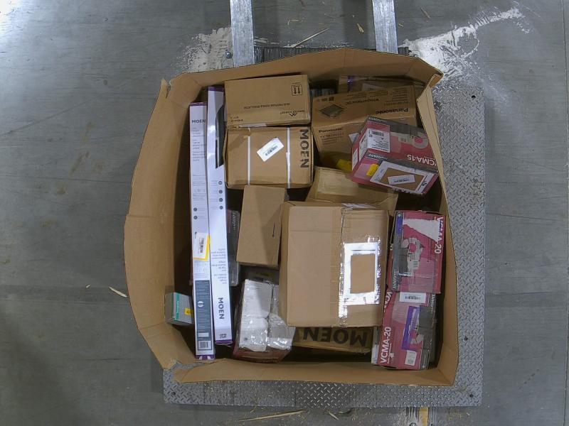Salvage General Merch - Saniflo Sewage Pump, Moen Kitchen Faucet, Hansgrohe Towel Bar - MSRP $3,114