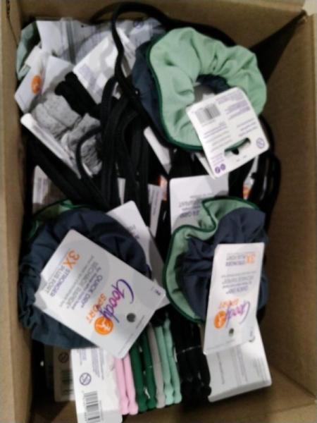 Health & Beauty - Goody Sport Forever Elastics Flow, Goody Sport Thin Scrunchie - MSRP $1,152
