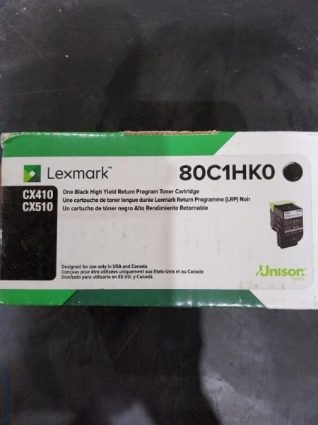 Lexmark Black Toner Cartridges - MSRP $7,722