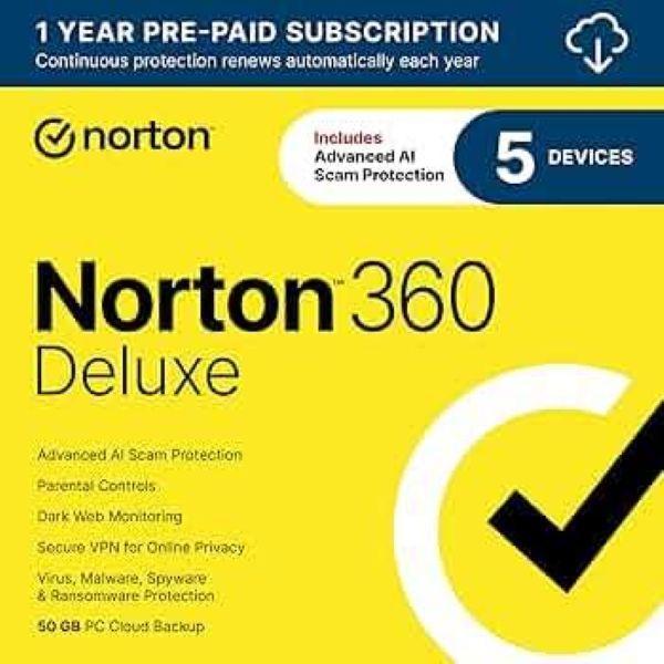  Electronics - NORTON SECURITY DELUXE 037648370905 - MSRP $2,459