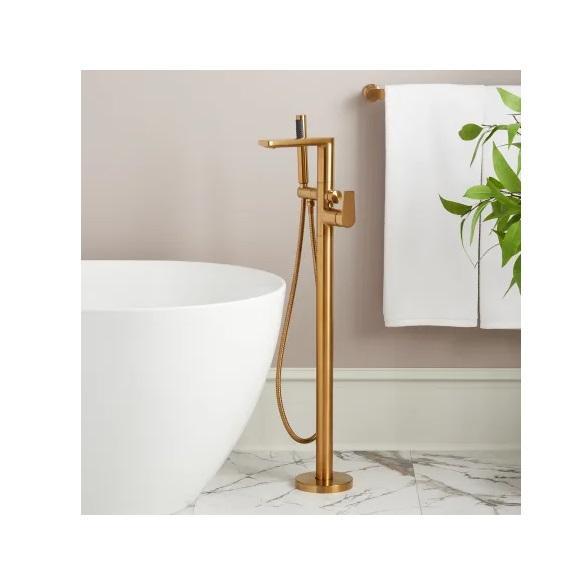 Signature Hardware SHBWFS2000G2BG Tub Filler Faucet - MSRP $1,012