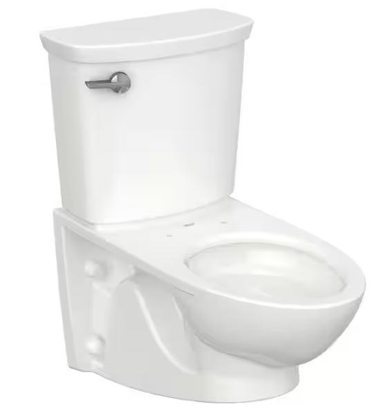 Kitchen & Bath - American Standard Glenwall VorMax 1.28GPF Single Flush Toilet, Timeless Home, HDC - Est Retail $1,191