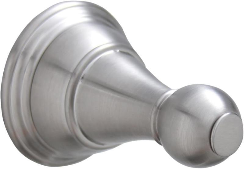 1128 Total Muir Premier - Single Robe Hook in Brushed Nickel