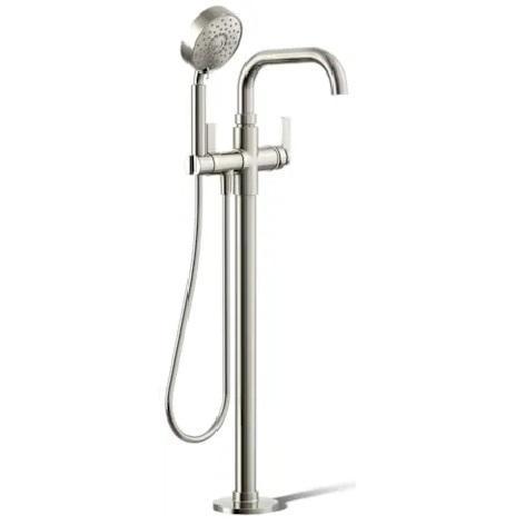 Kohler K-T35924-4-SN Floor Mounted Tub Filler Faucet - MSRP $2,403
