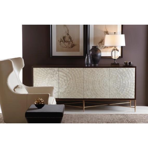 Furniture - Adagio Gmelina Buffet Table, Hokku Designs Armchair, Darcy Solid Wood Counter Chair - MSRP $9,897