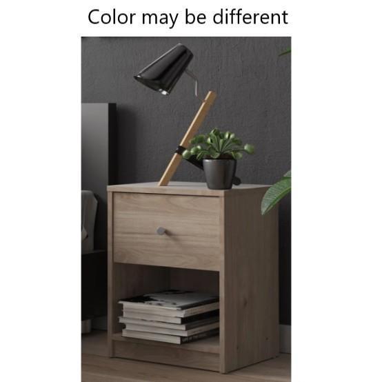 Home Decor - Clanton Nightstand, Latitude Run Window Curtain, Jahmad Clothes Rack - MSRP $1,595