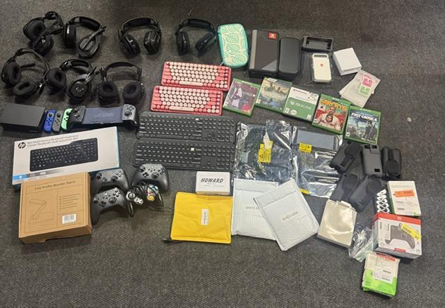 Logitech, Keyboards, Controllers, Nintendo Cases and More!