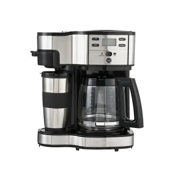 TRUCKLOAD - Housewares - The Scoop Two-Brewer Coffeemaker, Alaw 71" Velvet Curved Loveseat, Barger Table - MSRP $48,506